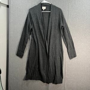 haute hippie tribe Women Cargigan Long Sleeve Gray color Size Medium